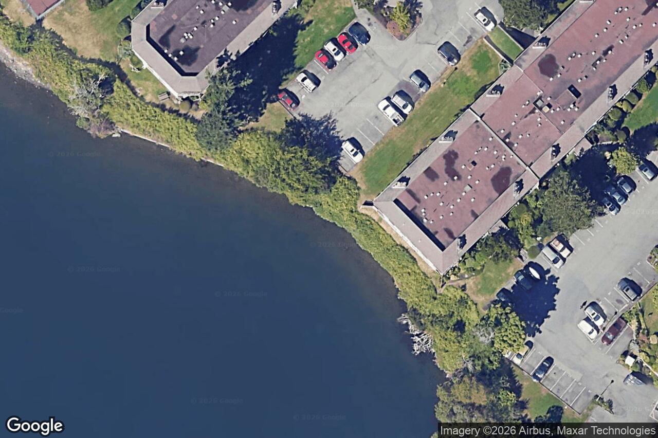 Aerial view of 402 – 71 Gorge Rd, Saanich