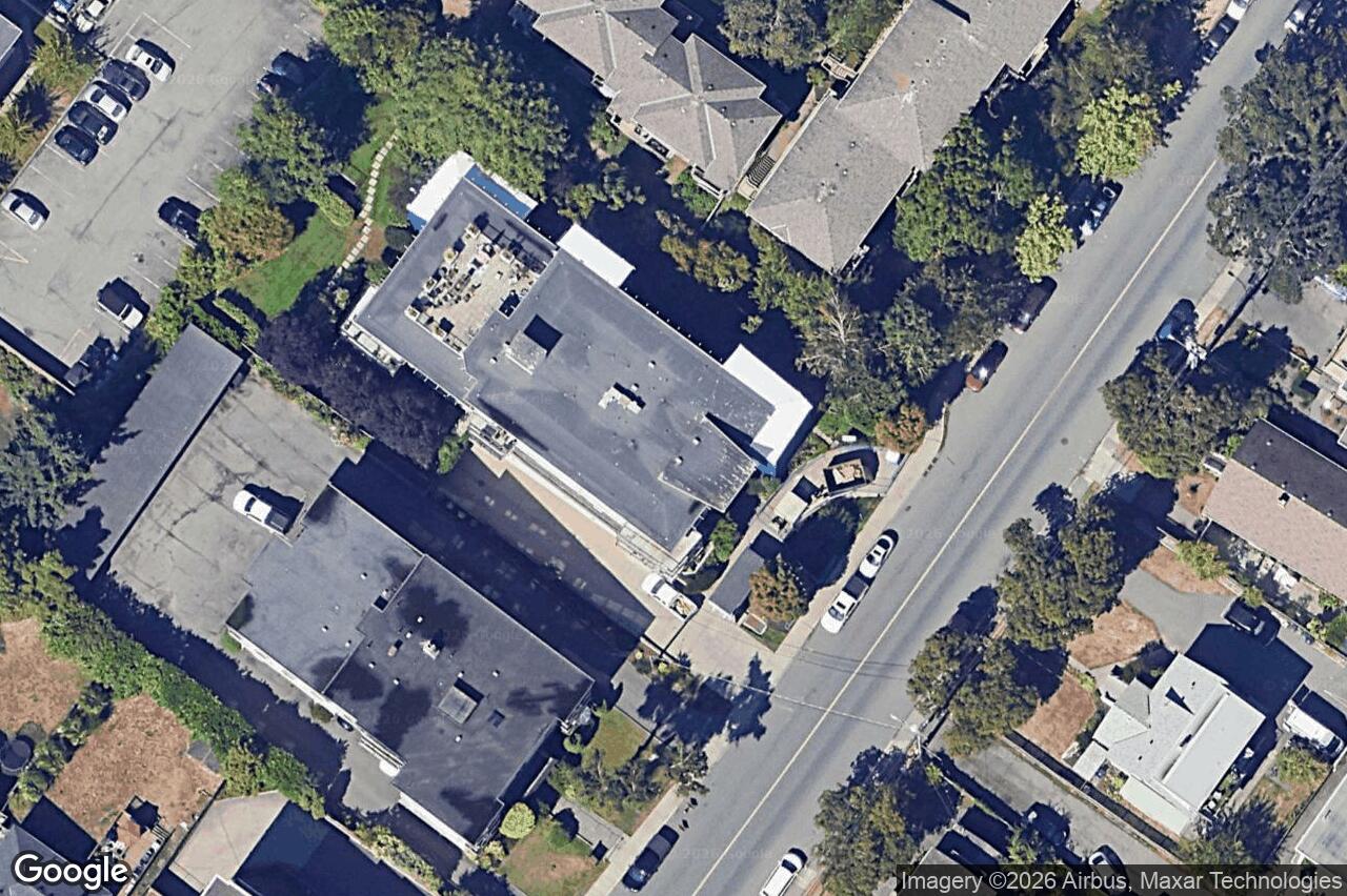 Aerial view of 502 – 2940 Harriet Rd, Saanich
