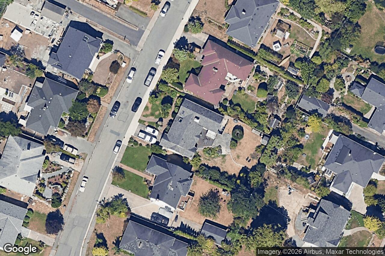 Aerial view of 3023 Westdowne Rd, Oak Bay