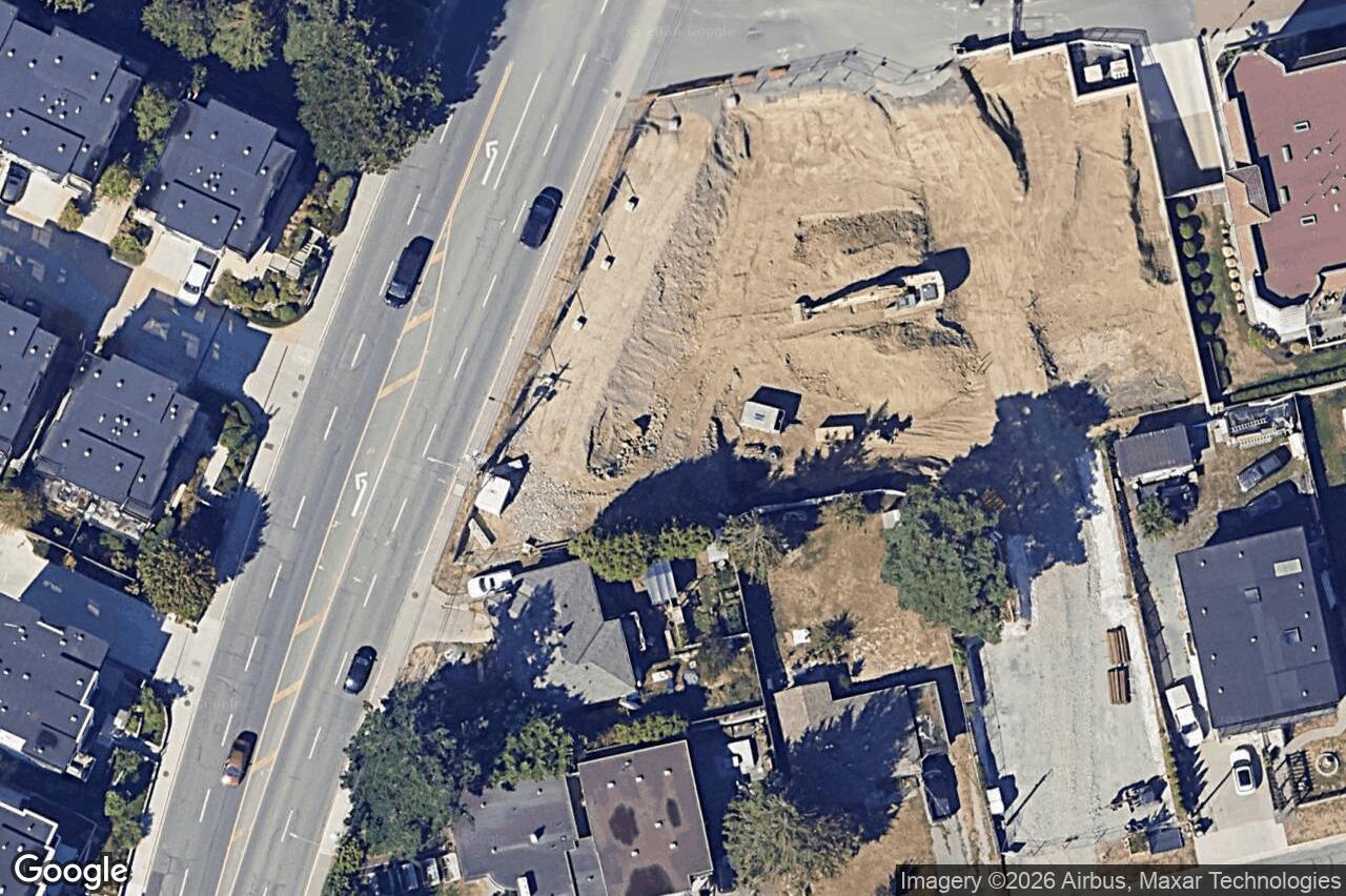 Aerial view of 308 – 1075 Tillicum Rd, Esquimalt