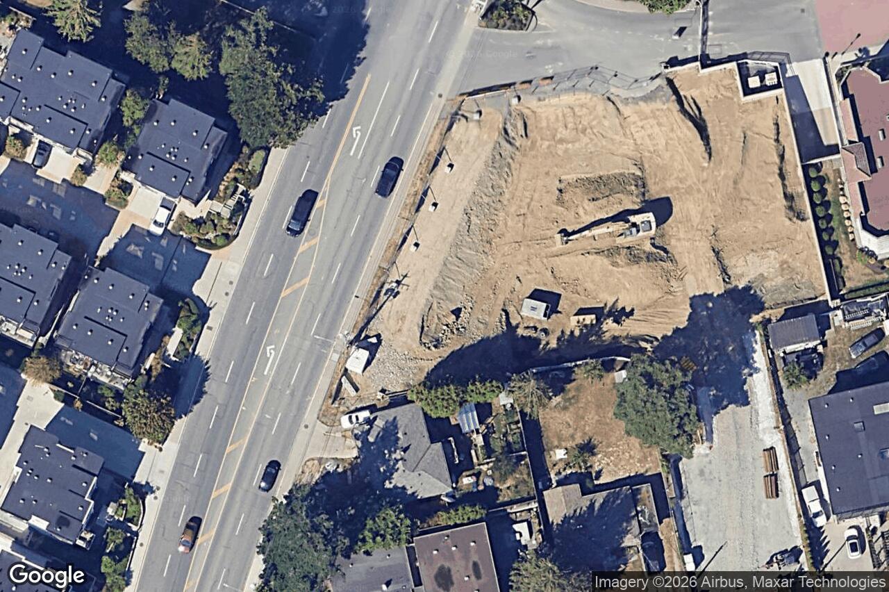 Aerial view of 208 – 1075 Tillicum Rd, Esquimalt
