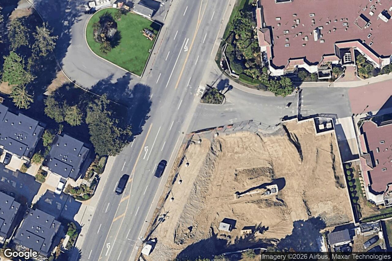 Aerial view of 103 – 1075 Tillicum Rd, Esquimalt