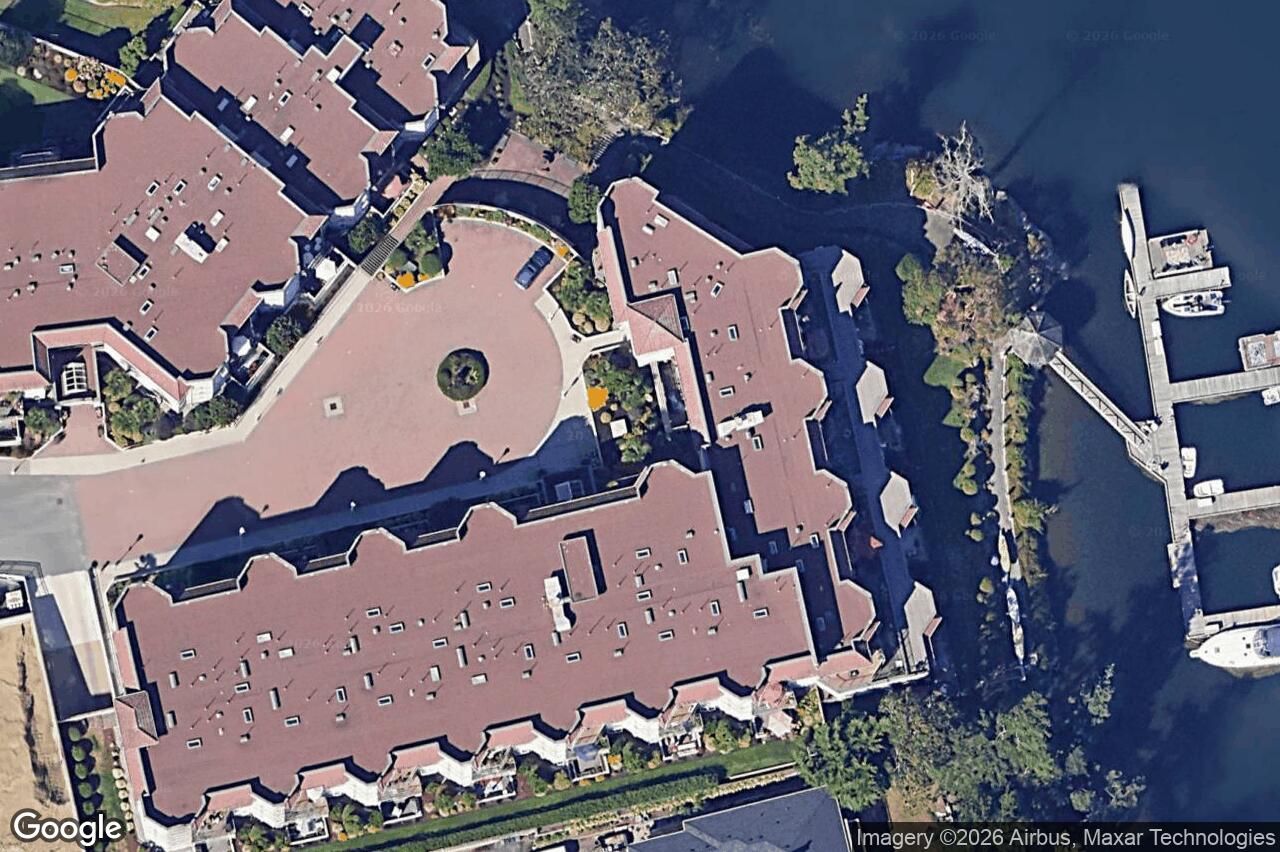 Aerial view of 106 – 1083 Tillicum Rd, Esquimalt