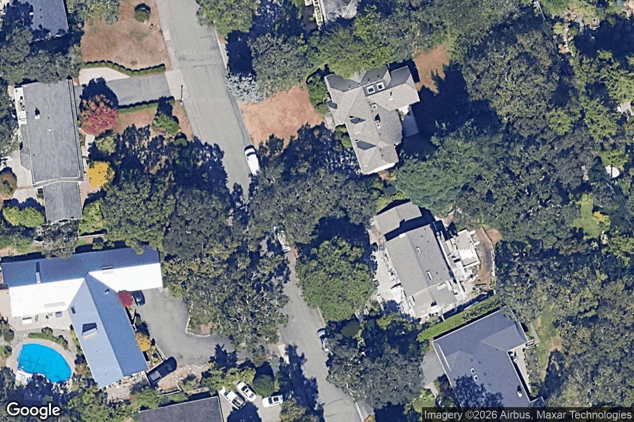 Aerial view of 3150 Norfolk Rd, Oak Bay