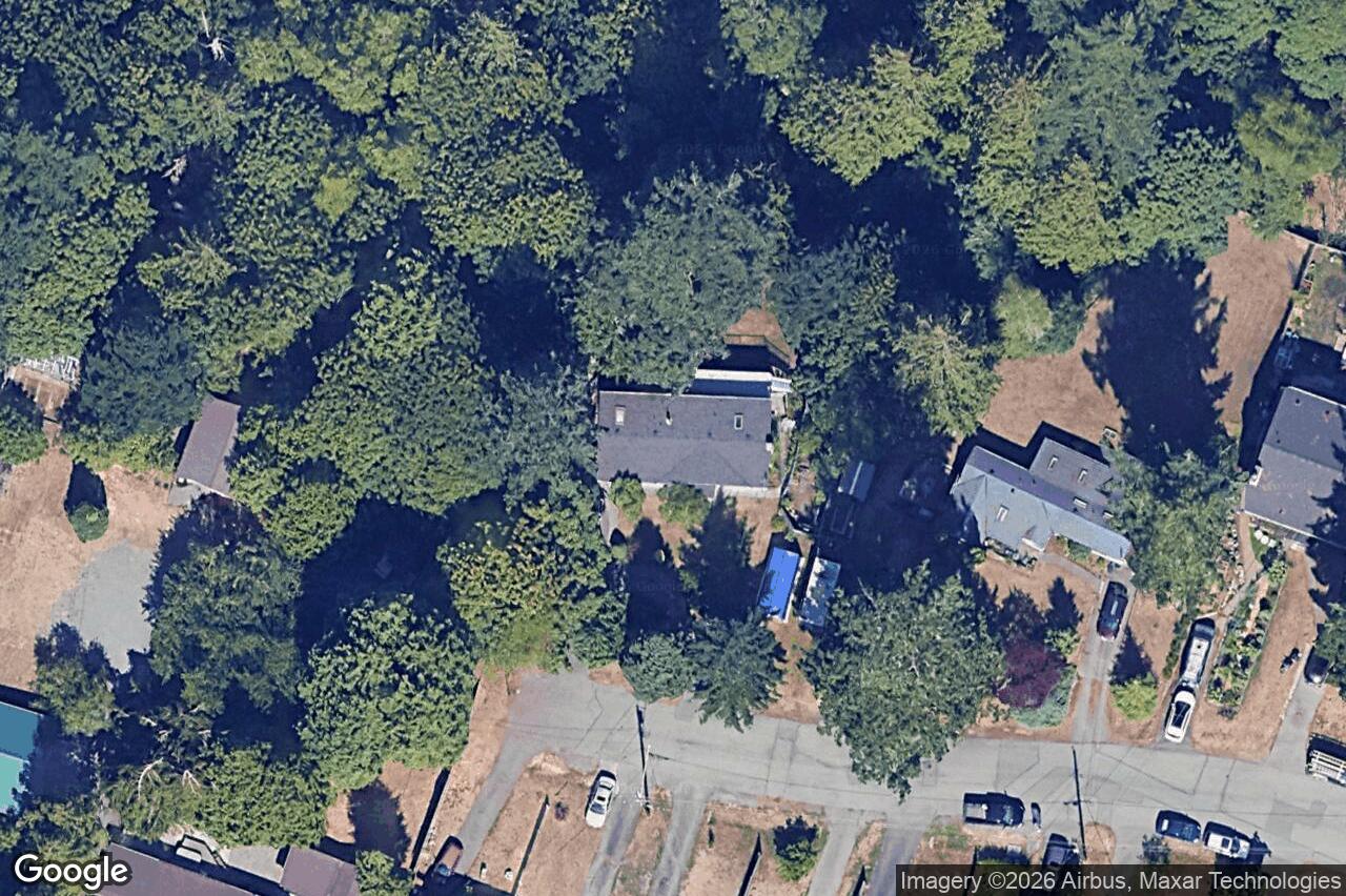 Aerial view of 426 Gamble Pl, Colwood