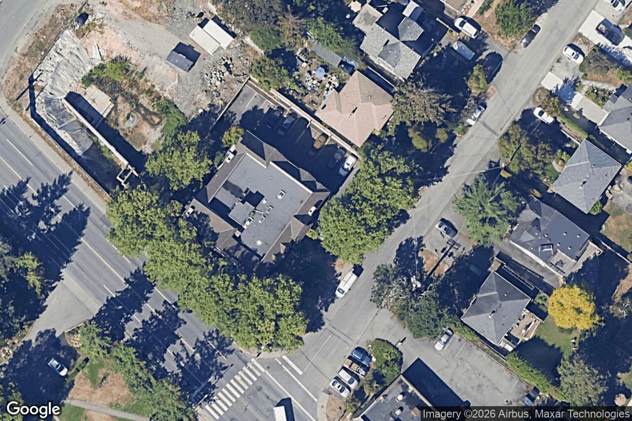 Aerial view of 302 – 108 Gorge Rd, Saanich