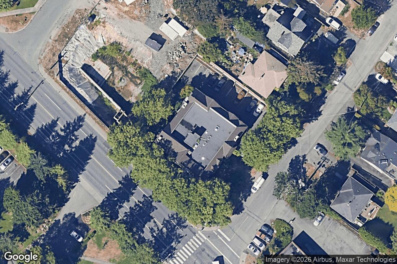 Aerial view of 102 – 108 Gorge Rd, Saanich