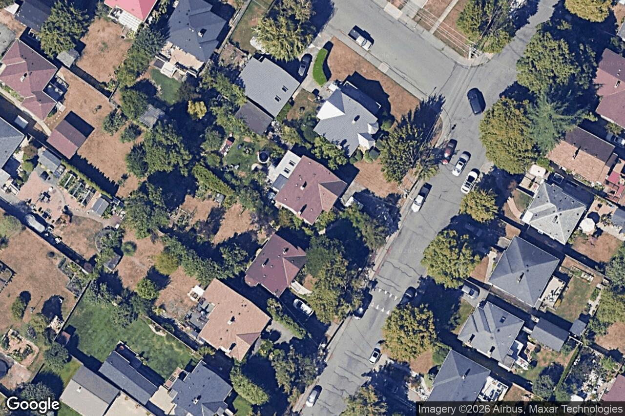 Aerial view of 3090 Balfour Ave, Victoria