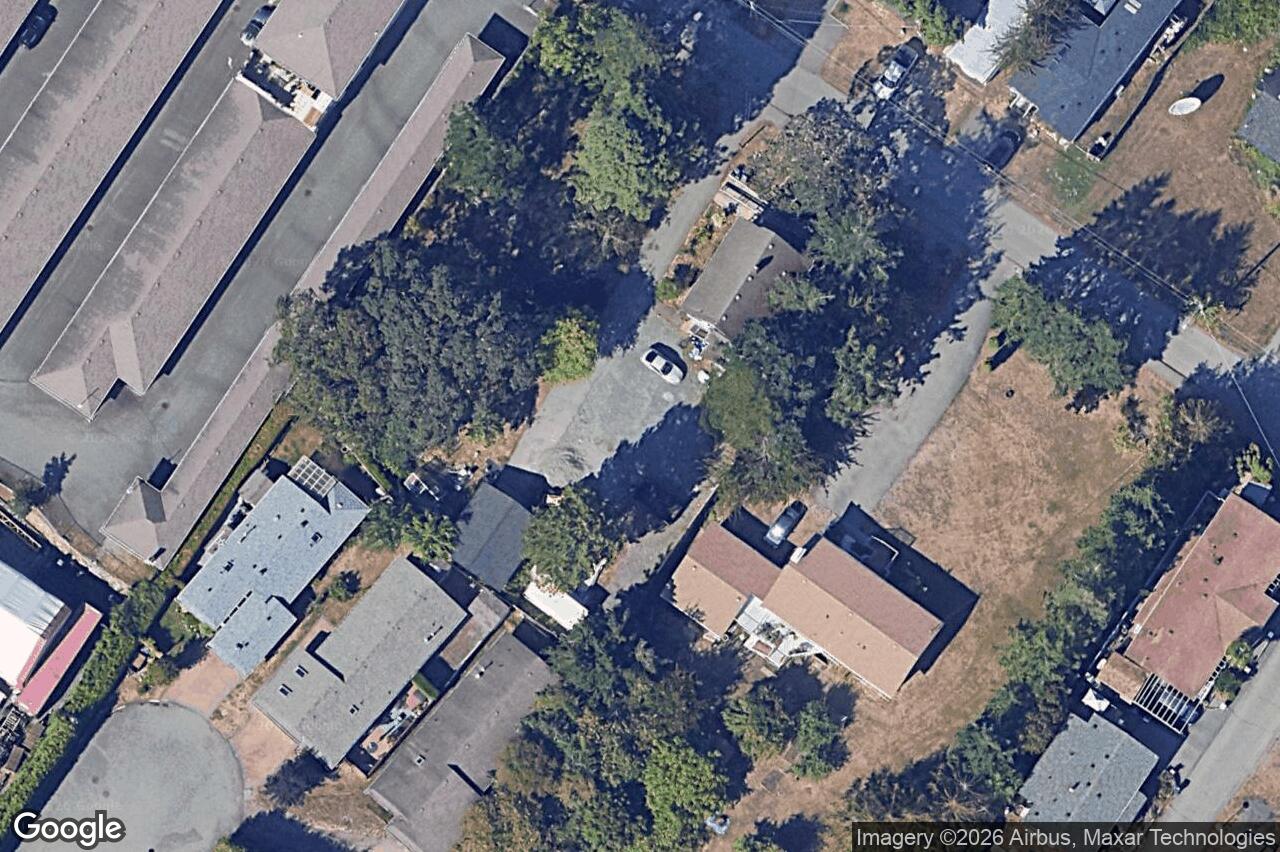 Aerial view of 128 Camas Lane, View Royal