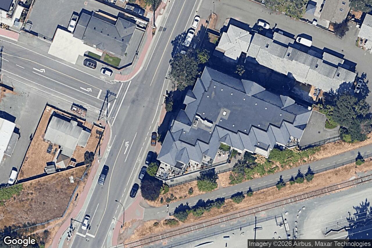 Aerial view of 203 – 2881 Peatt Rd, Langford