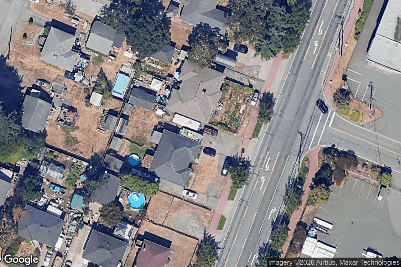 Aerial view of 2870-2876 Jacklin Rd, Langford