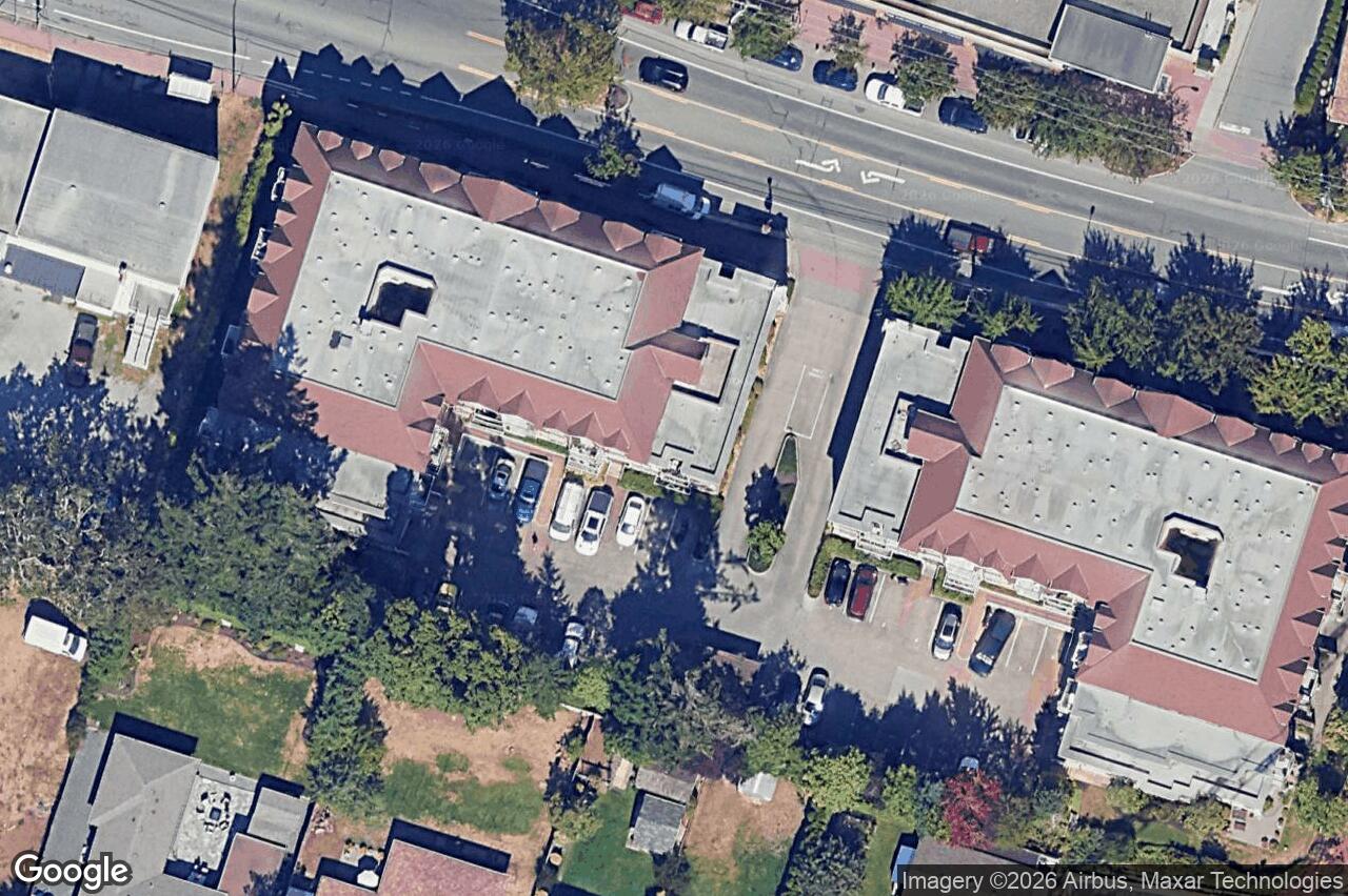 Aerial view of 301 – 663 Goldstream Ave, Langford