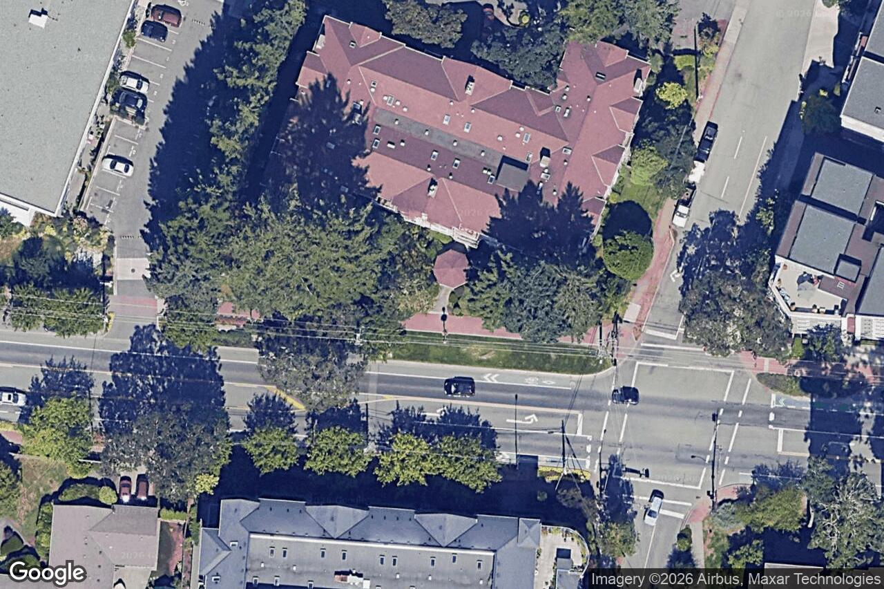 Aerial view of 409 – 606 Goldstream Ave, Langford