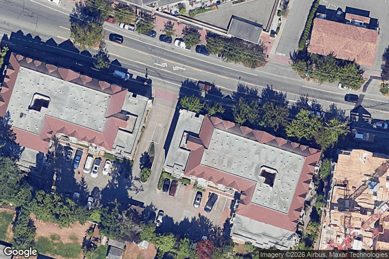 Aerial view of 302 – 655 Goldstream Ave, Langford