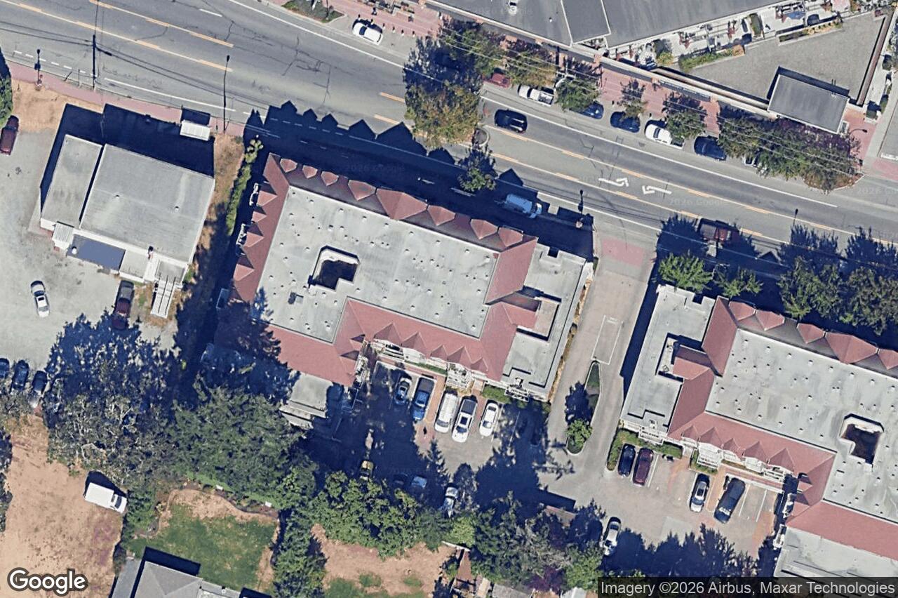 Aerial view of 404 – 662 Goldstream Ave, Langford