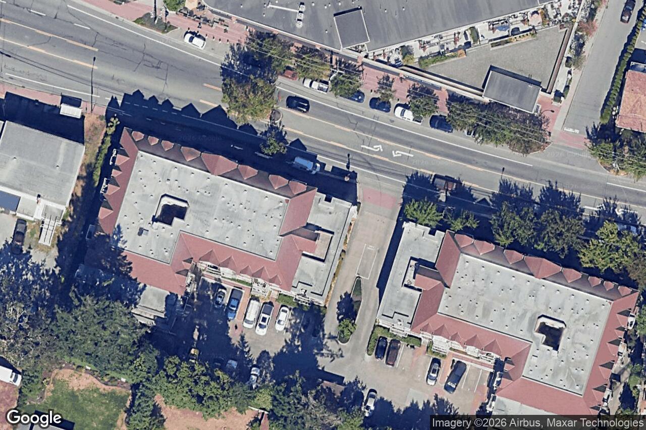 Aerial view of 210 – 655 Goldstream Ave, Langford
