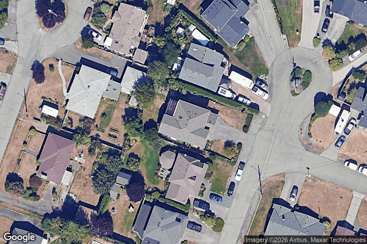 Aerial view of 2776 Kristina Pl, Langford