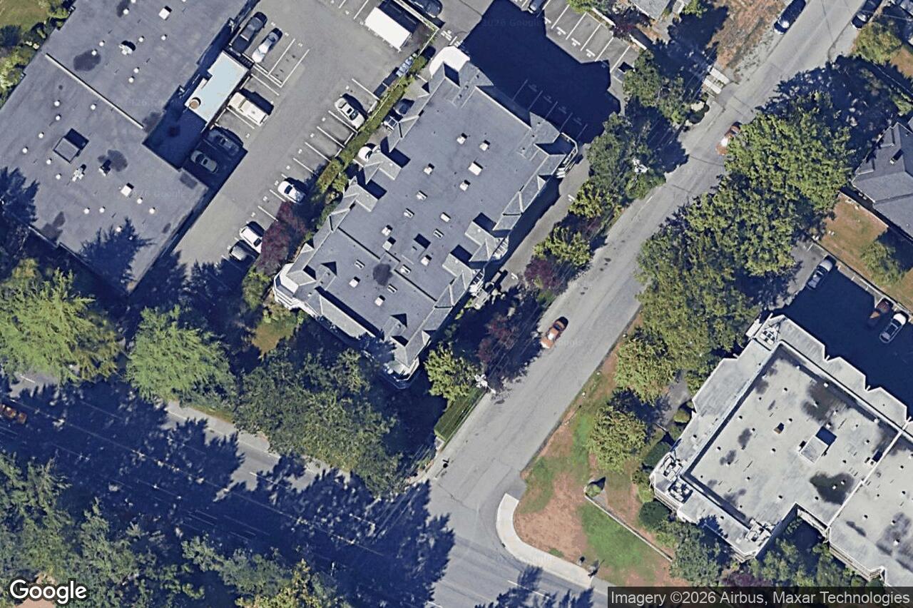 Aerial view of 308 – 2900 Orillia St, Saanich
