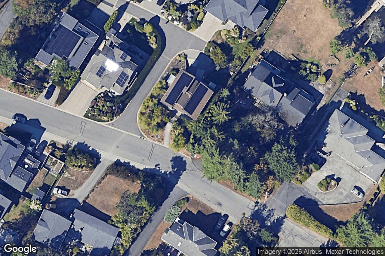Aerial view of 1178 Rhoda Lane, Esquimalt