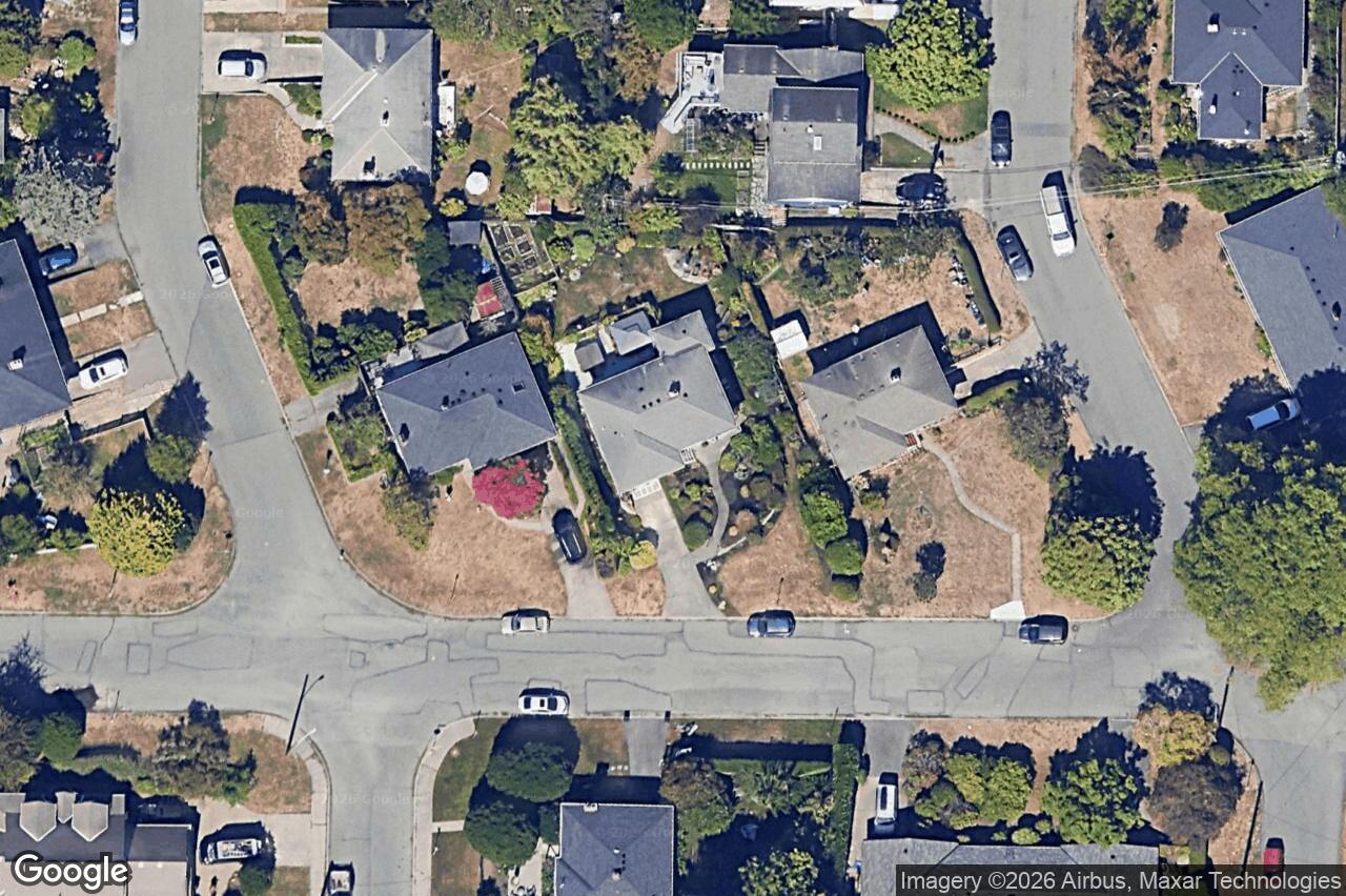 Aerial view of 1750 North Dairy Rd, Saanich