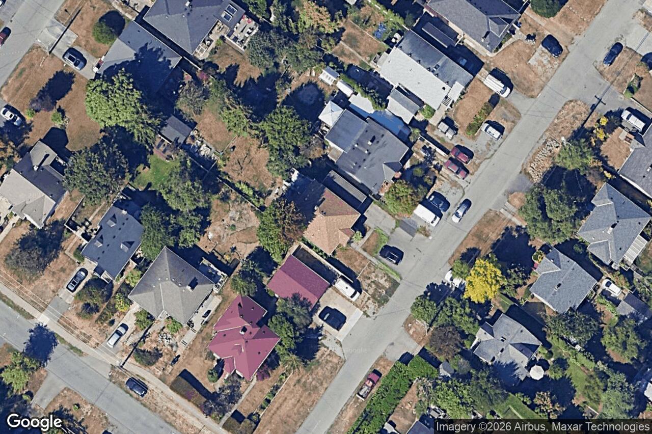 Aerial view of 3114 Quappelle St, Saanich