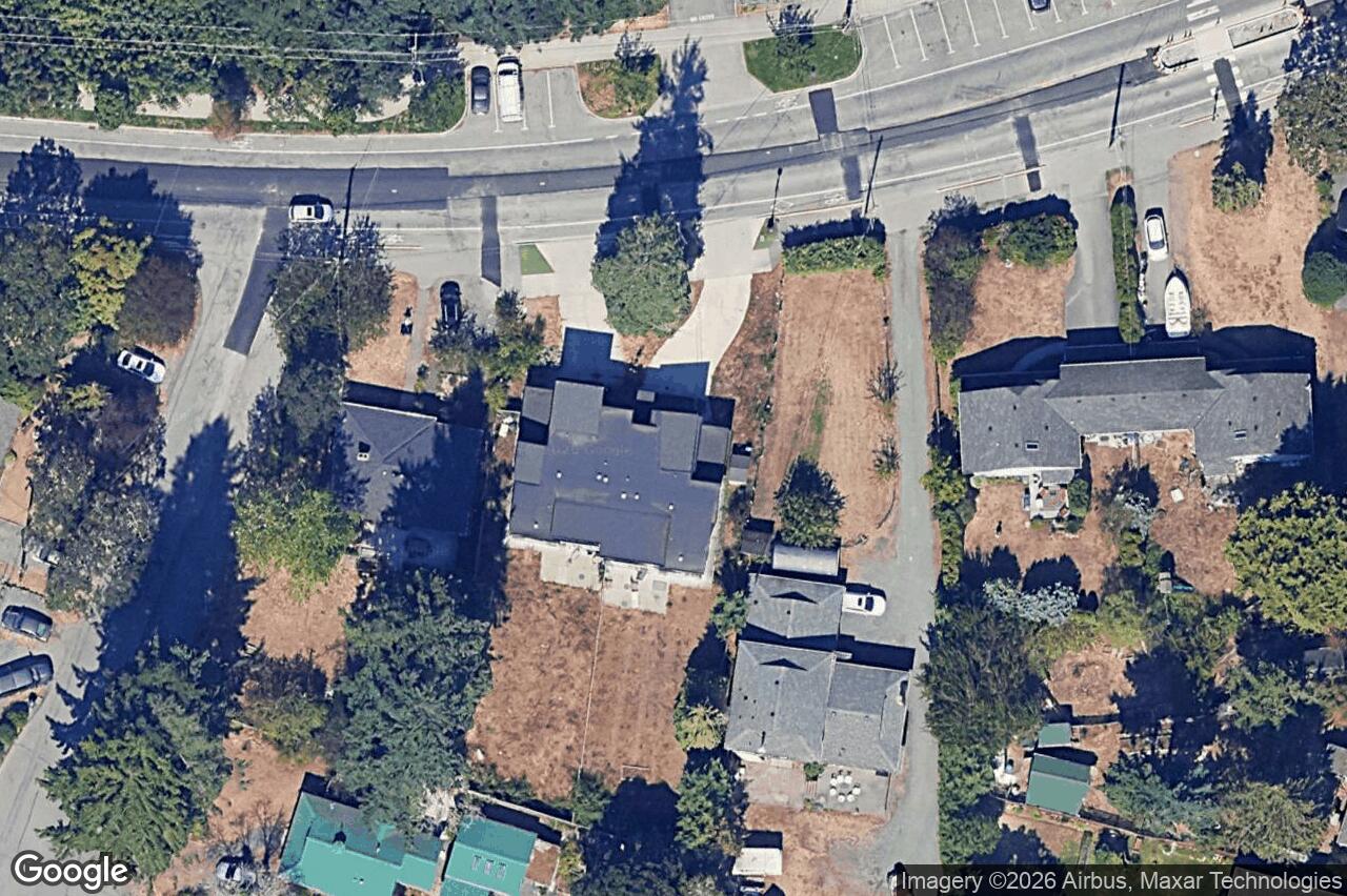 Aerial view of 1045 Goldstream Ave, Langford