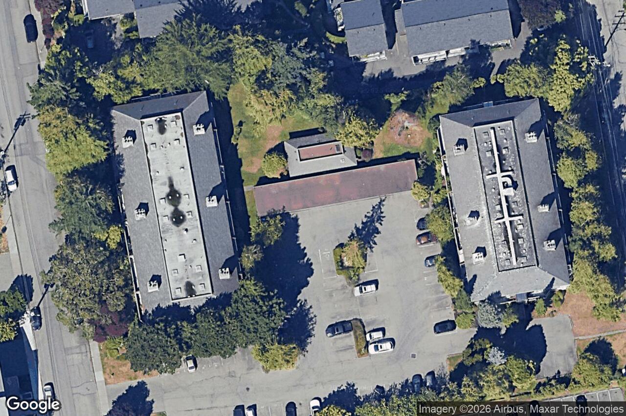 Aerial view of 310 – 3215 Alder St, Saanich