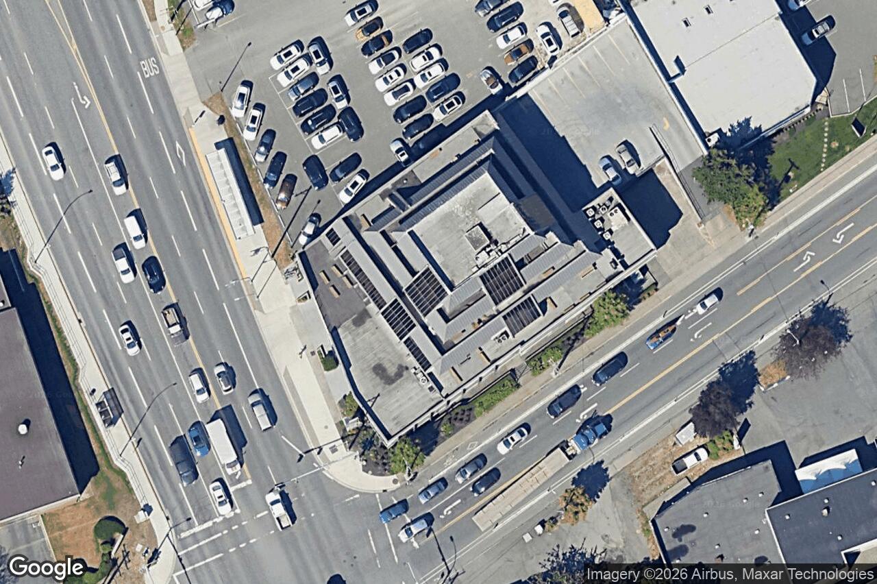 Aerial view of 306 – 3301 Douglas St, Saanich