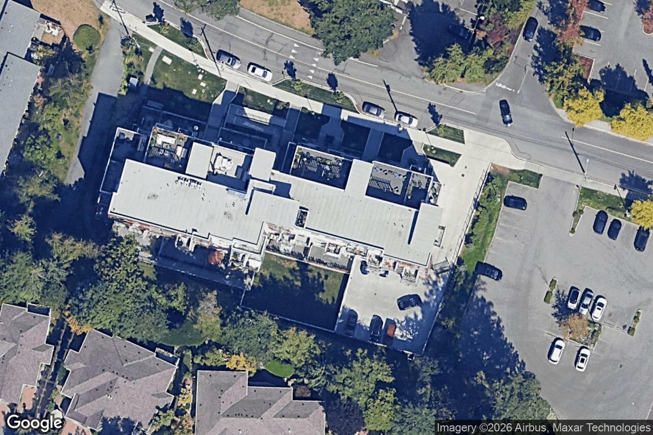 Aerial view of 508 – 1450 Glentana Rd, View Royal