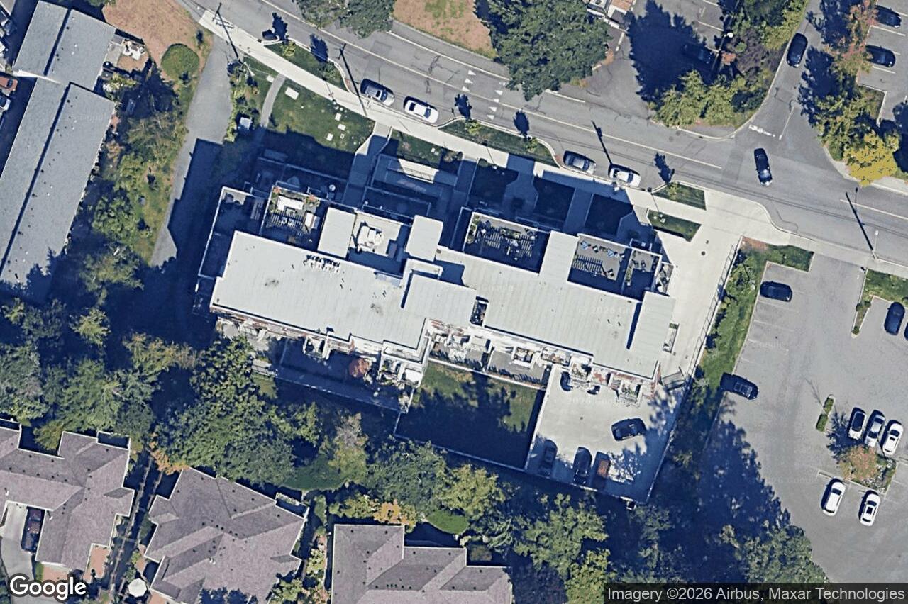 Aerial view of 201 – 1450 Glentana Rd, View Royal