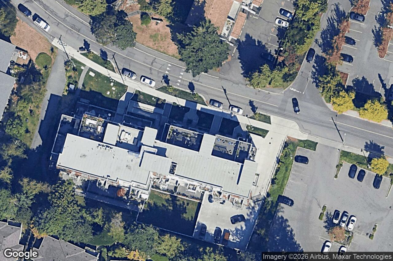 Aerial view of 602 – 1450 Glentana Rd, View Royal
