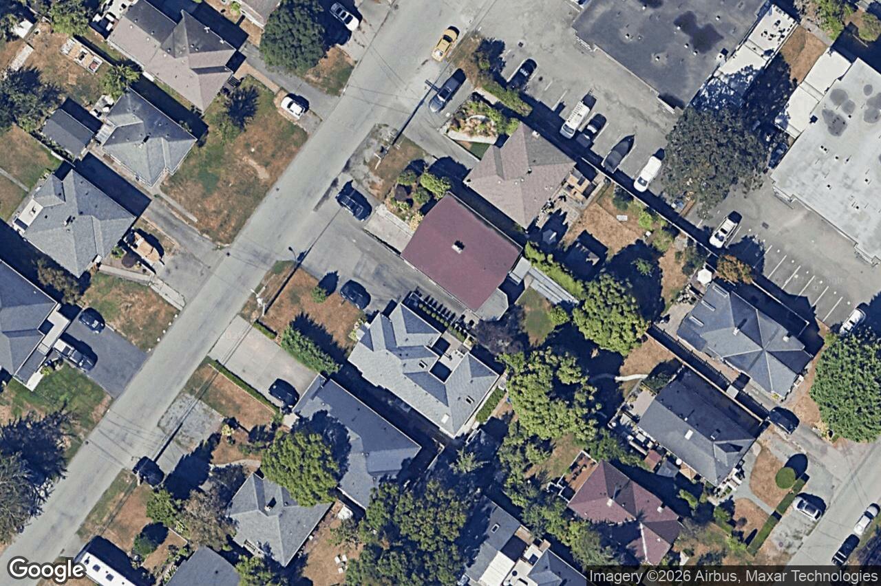 Aerial view of 3165 Wascana St, Saanich