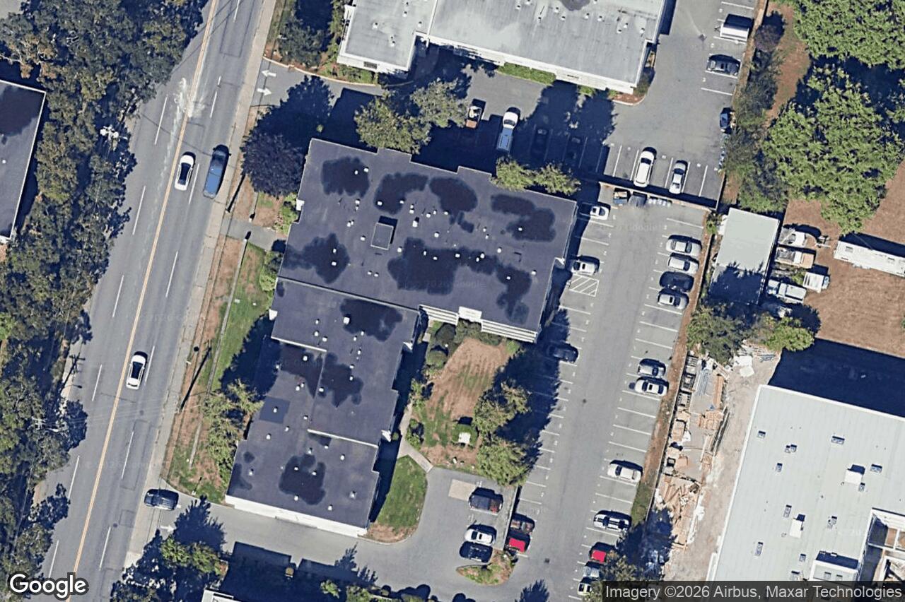 Aerial view of 403 – 3235 Quadra St, Saanich