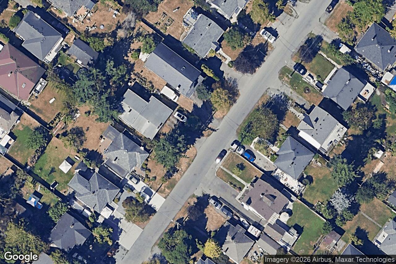 Aerial view of 3166 Earl Grey St, Saanich