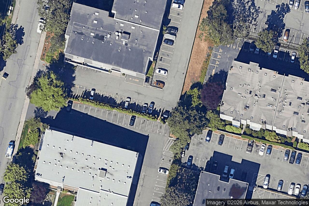 Aerial view of 409 – 3277 Glasgow Ave, Saanich