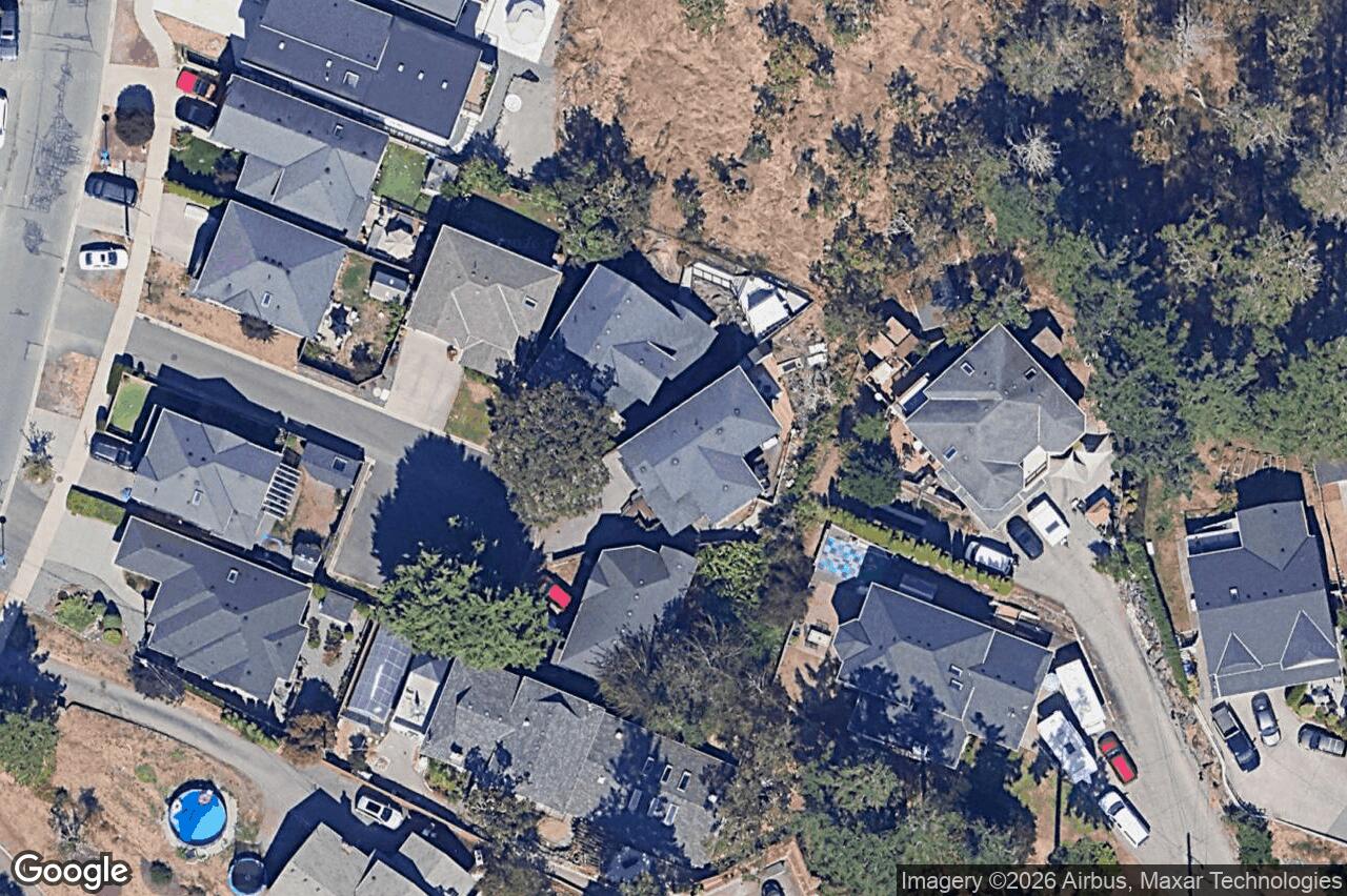Aerial view of 585 Atticus Crt, Langford