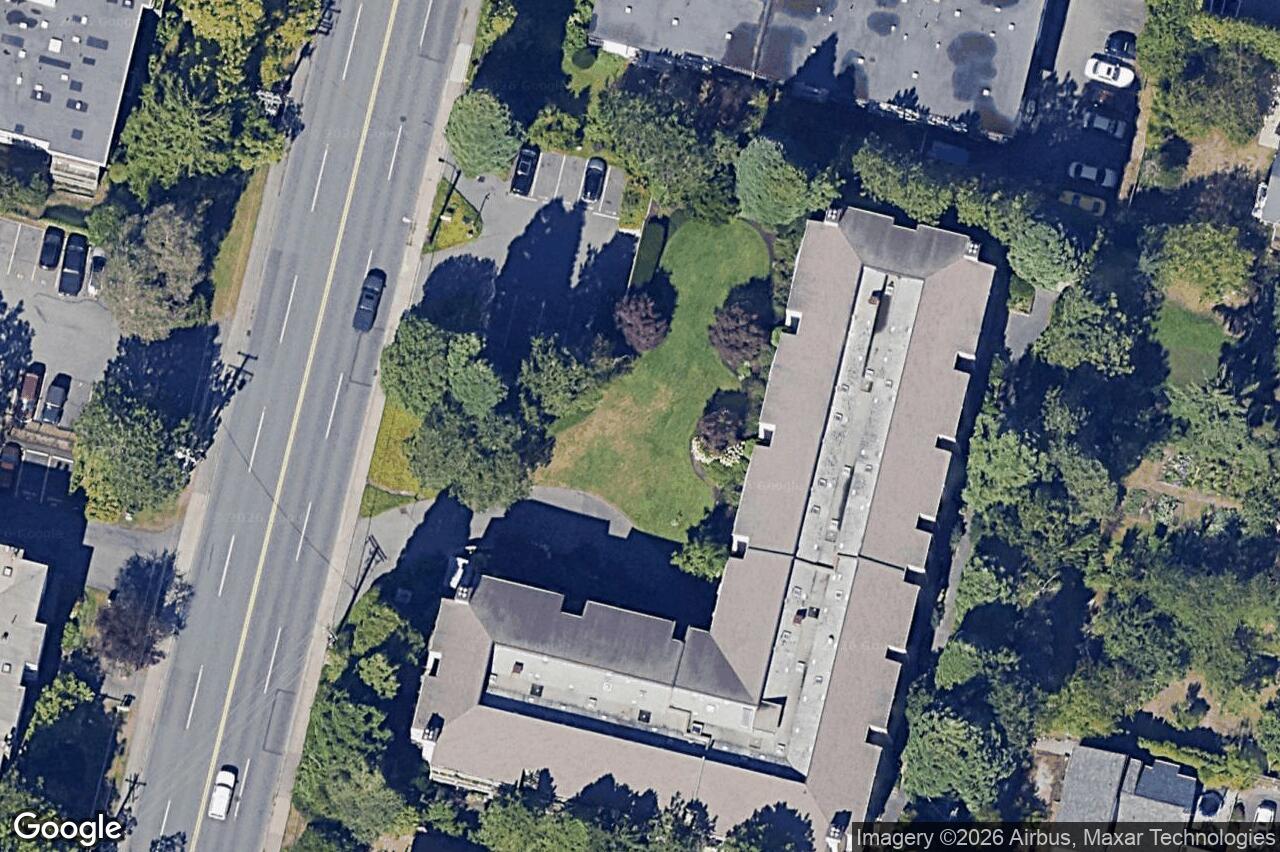 Aerial view of 414 – 3277 Quadra St, Saanich