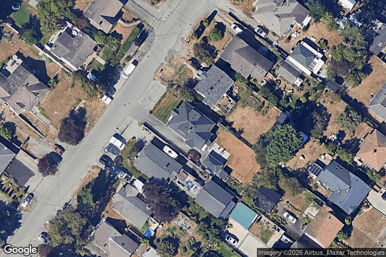 Aerial view of 3161 Donald St, Saanich