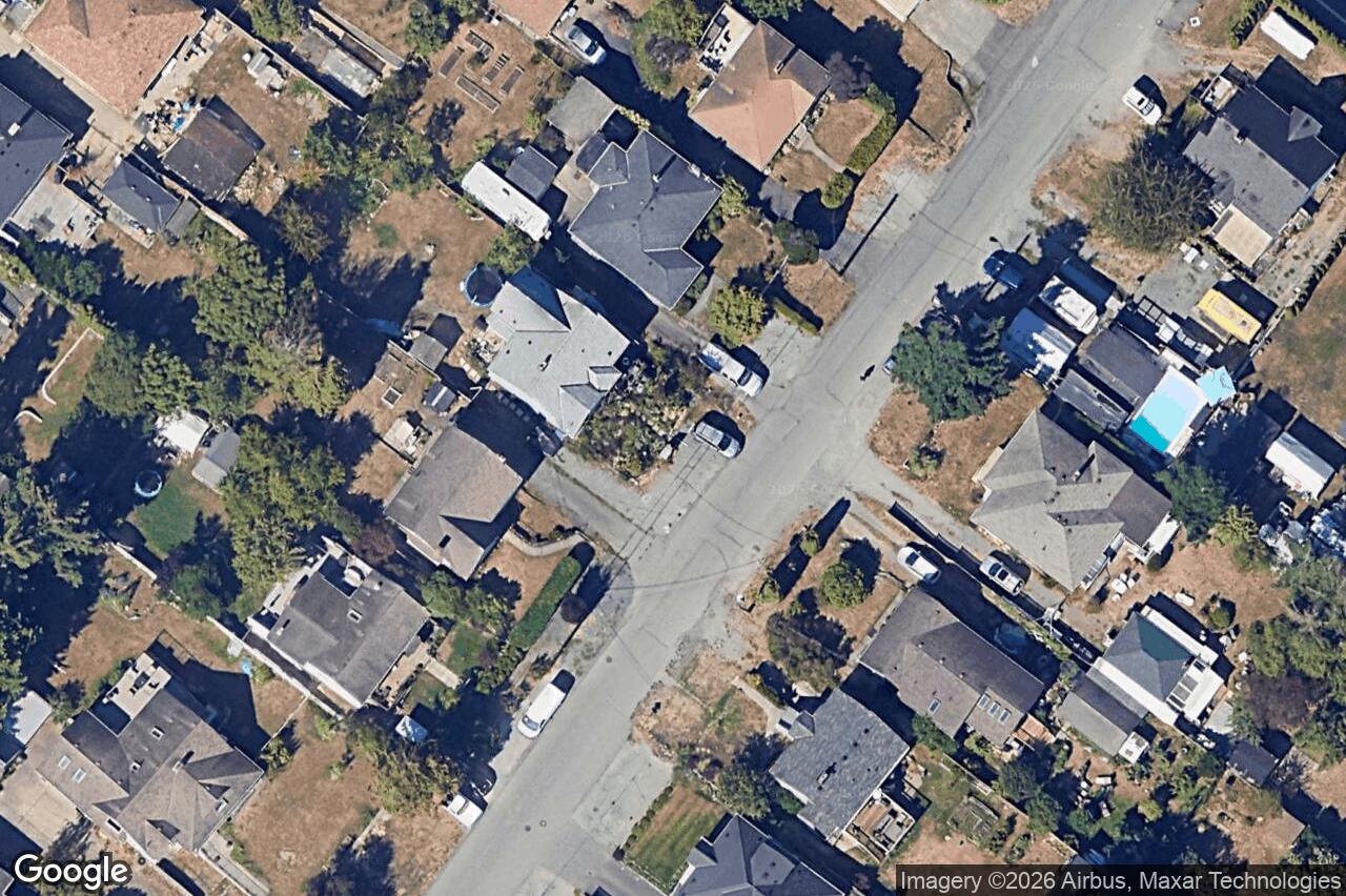 Aerial view of 3172 Donald St, Saanich