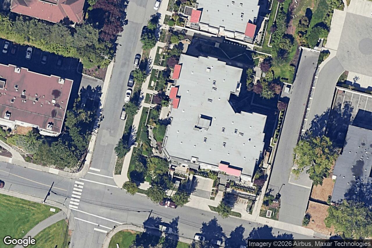 Aerial view of 107 – 1000 Inverness Rd, Saanich