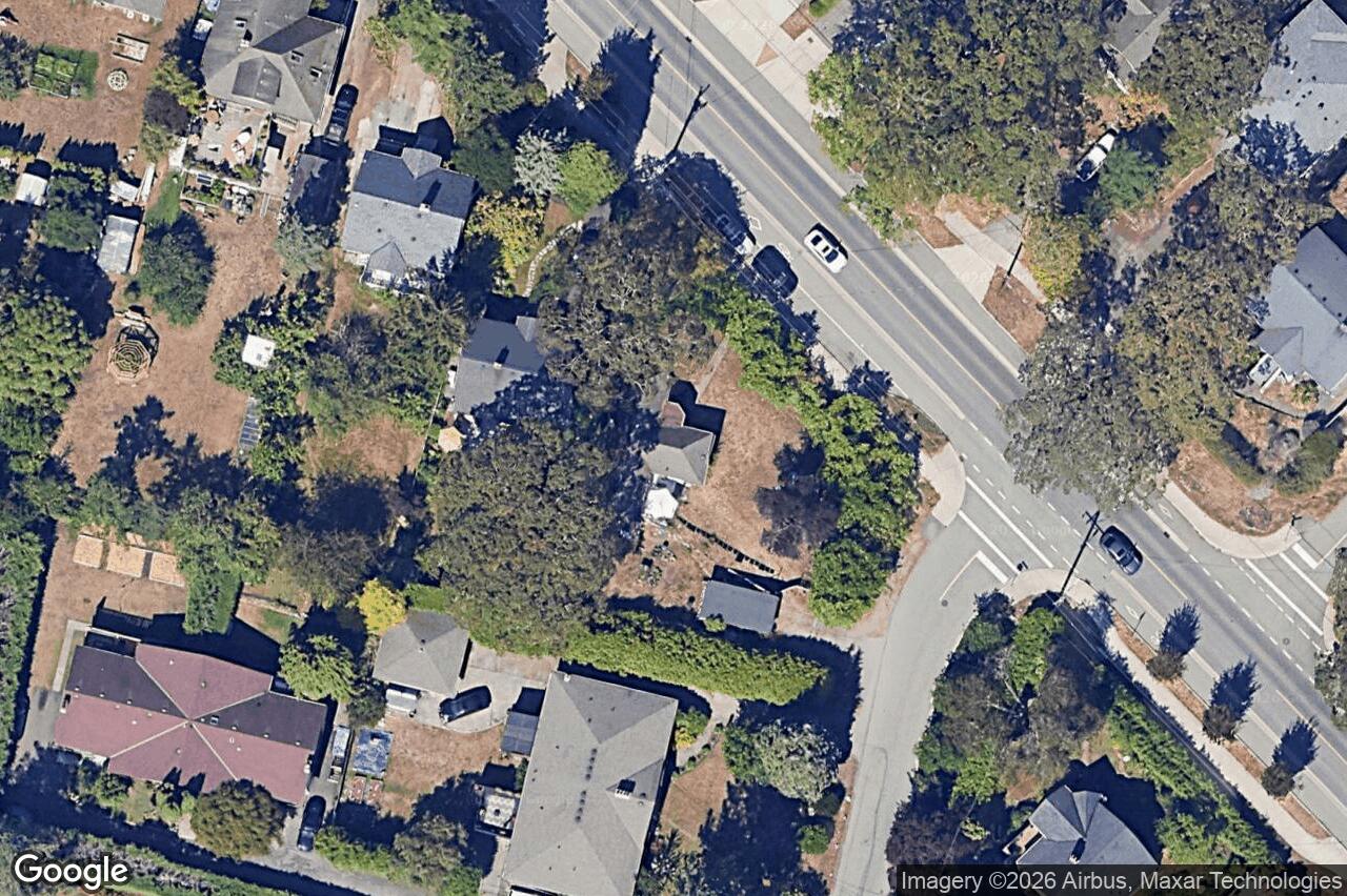 Aerial view of 3358 Cook St, Saanich