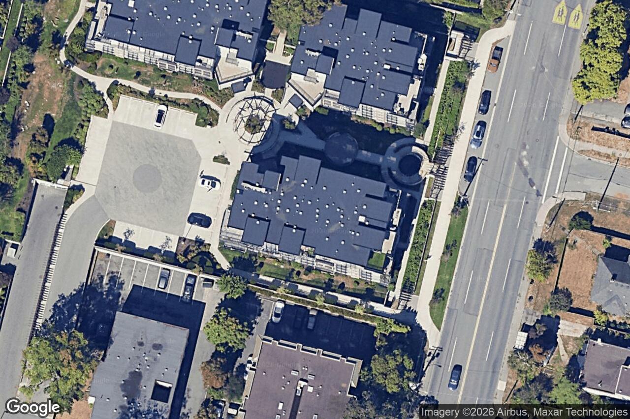 Aerial view of 406 – 1020 Inverness Rd, Saanich