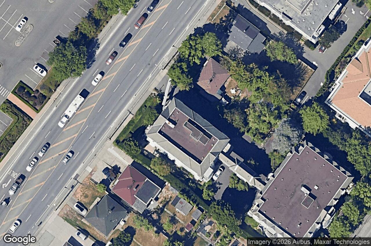 Aerial view of 101 – 3133 Tillicum Rd, Saanich