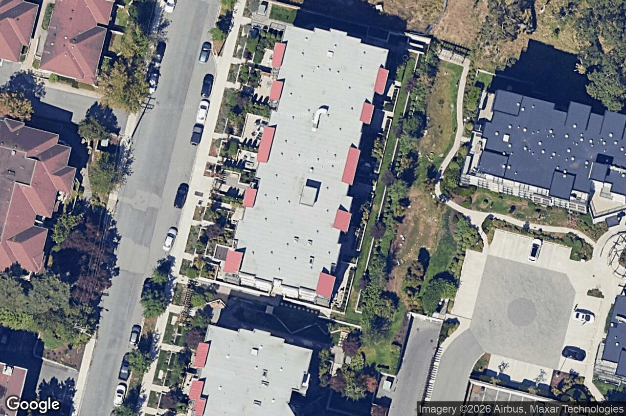 Aerial view of 304 – 3333 Glasgow Ave, Saanich