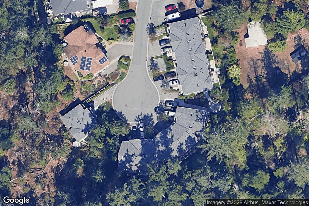 Aerial view of 2 – 1649 Lloyd Pl, View Royal