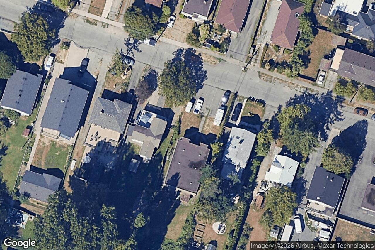 Aerial view of 41 Lurline Ave, Saanich
