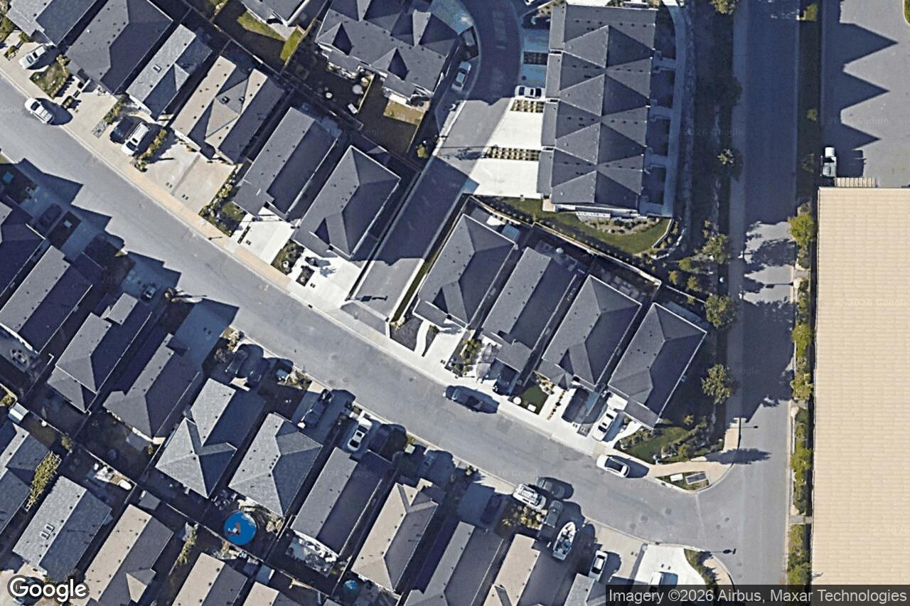 Aerial view of 2922 Burlington Cres, Langford