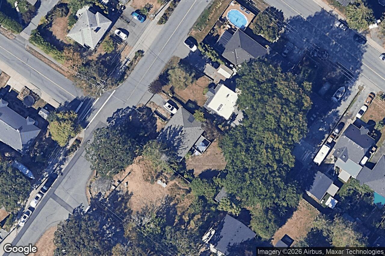 Aerial view of 2945 Dysart Rd, Saanich