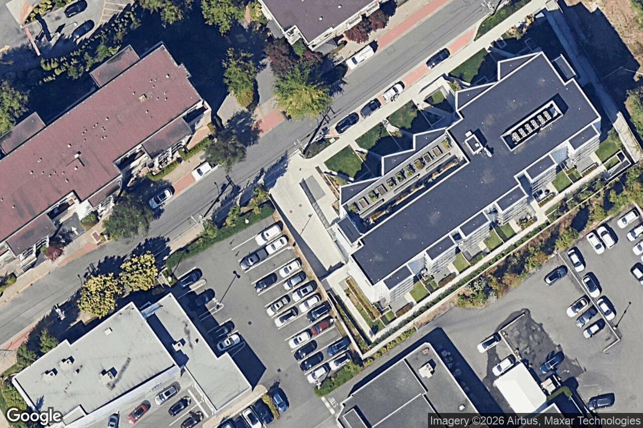 Aerial view of 604 – 881 Short St, Saanich