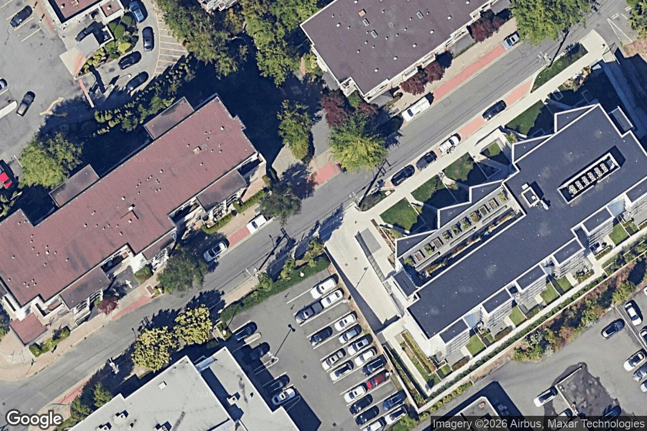 Aerial view of 601 – 881 Short St, Saanich
